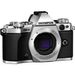 Olympus OM-D E-M5 Mark II Mirrorless Micro Four Thirds Digital Camera (Body, Silver)