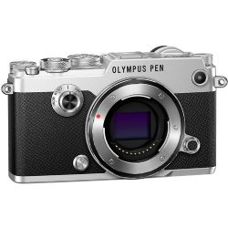 Olympus PEN-F Mirrorless Micro Four Thirds Digital Camera (Body Only, Silver)