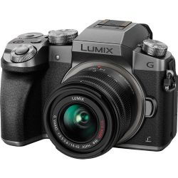 Panasonic Lumix DMC-G7 Mirrorless with 14-42mm Lens Silver