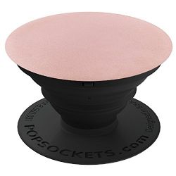 PopSockets: Collapsible Grip & Stand for Phones and Tablets - Rose Gold Aluminum