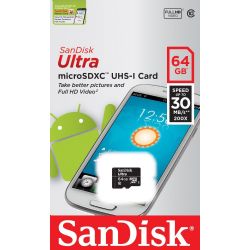 Sandisk Ultra 64GB SDSDQL-064G-G35 Micro