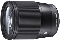 Sigma 16mm f/1.4 DC DN Contemporary Lens for Sony E