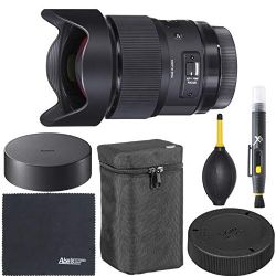 Sigma 20mm f/1.4 DG HSM Art Lens for Nikon F (412955) - International Version + AOM Starter Bundle