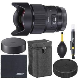 Sigma 20mm f/1.4 DG HSM Art Lens for Nikon F (412955) - international Version + AOM Starter Bundle