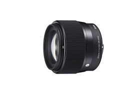 Sigma 56mm for E-Mount (Sony) Fixed Prime Camera Lens, Black