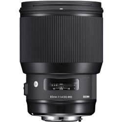 Sigma 85mm f/1.4 DG HSM Art Lens for Canon EF (321954)