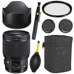 Sigma 85mm f/1.4 DG HSM Art Lens for Nikon + Essential Bundle Kit + 1 Year Warranty