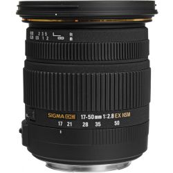 Sigma EX Zoom Lens for Canon EF - 17mm-50mm - F/2.8
