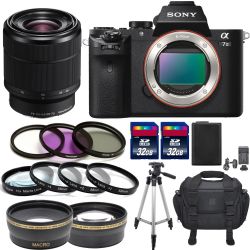 Sony Alpha a7 II With FE 28-70mm f/3.5-5.6 OSS Lens Glass Pro Bundle