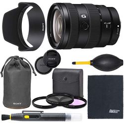 Sony E 16-55mm f/2.8 G: Lens (SEL1655G) + AOM Starter Bundle - International Version