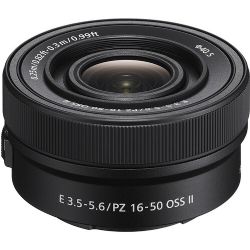 Sony E PZ 16-50mm f/3.5-5.6 OSS II Lens (Sony E, Black)