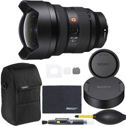 Sony FE 12-24mm f/2.8 G Master, Ultra-Wide-Angle Zoom Lens for Sony E/FE (SEL1224GM) - international Version + AOM Starter Bundle