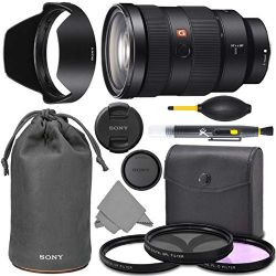 Sony FE 24-70mm f2.8 GM: Sony FE 24-70mm f/2.8 GM Lens G Master Series Pro Lens + AOM Pro Starter Bundle Kit - SEL2470GM