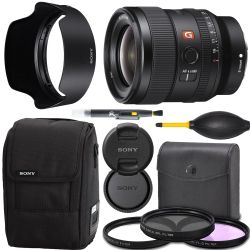 Sony FE 24mm f/1.4 GM: Full Frame Lens (SEL24F14GM) + AOM Pro Starter Bundle Kit - international Version (1 Year AOM Warranty)