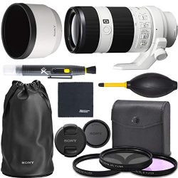 Sony FE 70-200mm f/4 G OSS Lens (SEL70200G) + Pro Starter Bundle Kit