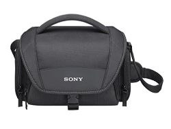 Sony LCSU21 Soft Carrying Case for Cyber-Shot and Alpha NEX Cameras (Black)