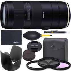 Tamron 70-210mm f/4 Di VC USD Lens for Canon EF (AFA034C-700) + AOM Bundle Package Kit - International Version (1 Year AOM Wty)