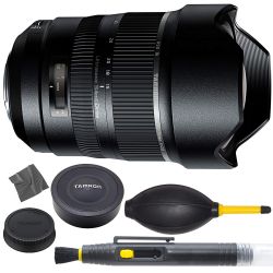 Tamron SP 15-30mm f/2.8 Di VC USD Lens for Canon EF with Tamron Front & Rear Lens Caps + AOM Starter Kit