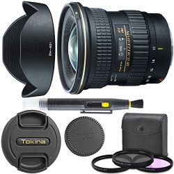 Tokina AT-X 11-20mm f/2.8 PRO DX Lens for Canon EF With Original Hood, Lens Brush, Ultraviolet Filter (UV) Polarizing Filter (CPL) Fluorescent Daylight Filter (FL-D)