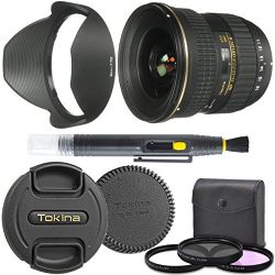Tokina AT-X 116 PRO DX-II 11-16mm f/2.8 Lens for Canon EF With Original Hood, Lens Brush, Ultraviolet Filter (UV) Polarizing Filter (CPL) Fluorescent Daylight Filter (FL-D)