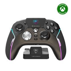Turtle Beach Stealth Ultra High-Performance Wireless Gaming Controller Licensed for Xbox Series XS, Xbox One, Windows PC, Android - LED Dashboard, Rapid Charge Dock, RGB Lighting, Bluetooth, Black