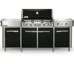 Weber Summit Grill Center Propane Gas Grill With Rotisserie, Sear Burner & Side Burner - Black - 291101