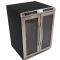 Avanti 24" Undercounter Side by Side Dual Zone Wine/Beverage Cooler with 19 Wine Bottles Capacity Stainless Steel