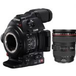 Canon EOS C100 Mark II Cinema EOS Camera with EF 24-105mm f/4L Lens
