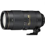 AF-S NIKKOR 80-400mm f/4.5-5.6G ED VR Telephoto Zoom Lens - Black