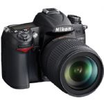 D7000 DX-Format Digital SLR Camera with AF-S DX NIKKOR 18-200mm f/3.5-5.6G ED VR II Lens