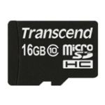 16GB microSD Memory Card With Adapter- Class 10