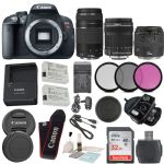 Canon Eos Rebel T5i Body EF-S 18-135mm f/3.5-5.6 IS STM Lens, Bundle