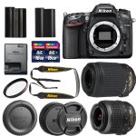 Nikon D7100 DSLR Format Digital SLR Camera Bundle