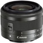 Canon EF-M Zoom Lens for Canon EF-M - 15mm-45mm - F/3.5-6.3 Graphite