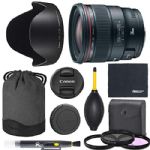 Canon EF 24mm f/1.4L II: USM Lens (2750B002) + AOM Starter Bundle - International Version