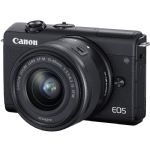 Canon EOS M200 Mirrorless Digital Camera with 15-45mm Lens (Black)