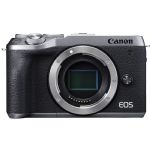 Canon EOS M6 Mark II Mirrorless Digital Camera (Silver, Body Only)