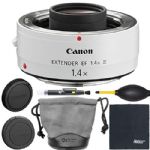 Canon Extender EF 1.4X III (4409B002) + AOM Bundle Package Kit - International Version (1 Year AOM Wty)