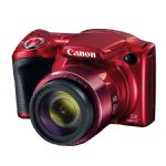 Canon PowerShot SX420 IS 20.0 MP Compact Digital Camera - 720p - Red