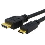 6 Feet Gold  for camera Plated HDMI to HDMI Mini Cable