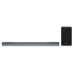 LG SL9YG 4.1.2 Channel High Res Audio Sound Bar w/ Meridian Technology, Dolby Atmos and Google Assistant Built-In, Black