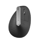 Logitech MX Vertical Advanced Ergonomic Mouse, Wireless via Bluetooth or Included USB Receiver