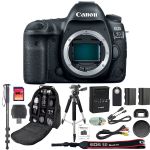 Canon EOS 5D Mark IV DSLR Camera Body + 64GB SDXC Card