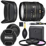 Nikon AF-S DX NIKKOR 16-80mm: f/2.8-4E ED VR Lens (20055) + AOM Starter Bundle - International Version