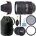 Nikon AF-S NIKKOR 28-300mm f/3.5-5.6G ED VR W/ UV, CPL, Pouch, Hood