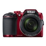Nikon Coolpix B500 16.0 MP Compact Digital Camera - 1080p - Red