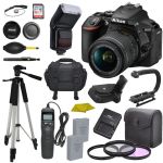 Nikon D5600 DSLR Camera with 18-55mm Lens Bundle