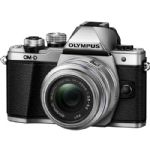 Olympus OM-D E-M10 Mark II Mirrorless Micro Four Thirds Digital Camera with 14-42mm II R Lens (Silver)