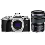 Olympus OM-D E-M5 Mark II Mirrorless Micro Four Thirds Digital Camera with 12-50mm Lens Kit (Silver)