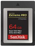 SanDisk 64GB Extreme PRO CFexpress Card Type B - SDCFE-064G-GN4NN